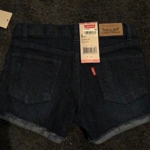 Levis girls shorty short